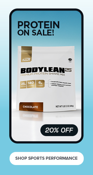 Protein on Sale! 20% Off. Shop Sports Performance